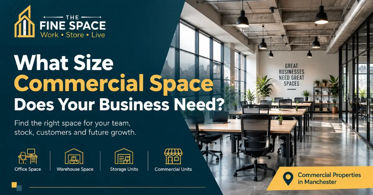 How much commercial space do I need